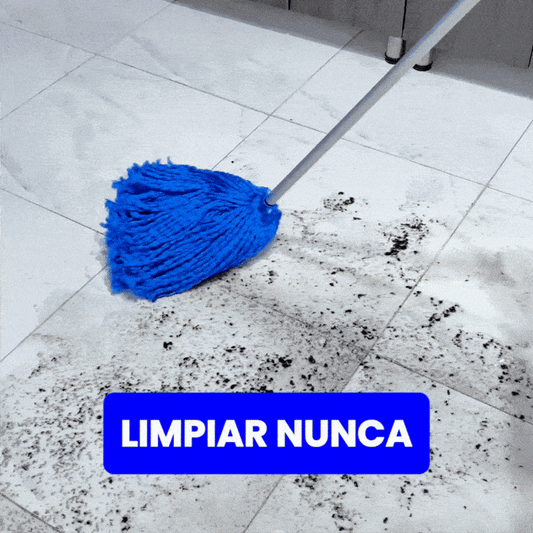 Adiós al trapero tradicional - Ahorra 70% del tiempo de limpieza