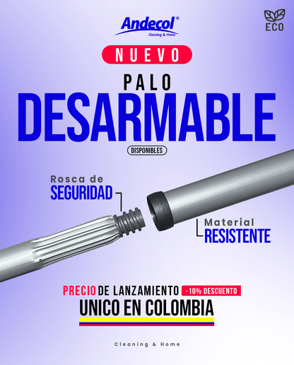 Palo desarmable Andecol